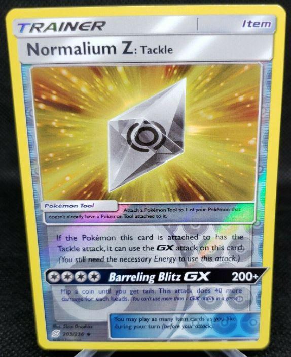Normalium Z: Tackle [Reverse Holo]